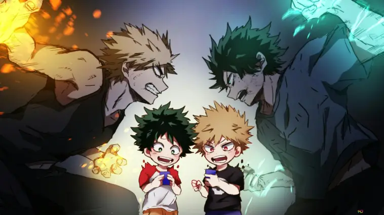 Quiz: My Hero Academia - Izuku Midoriya vs Katsuki Bakugo : Quel héros ou exorciste es-tu ?