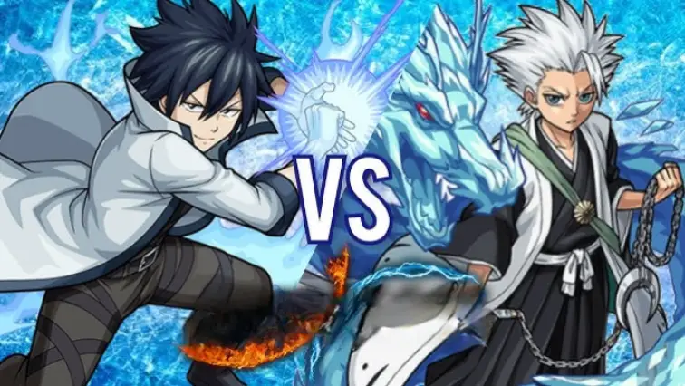 Toshiro Hitsugaya vs Gray Fullbuster : Le Duel de la Glace