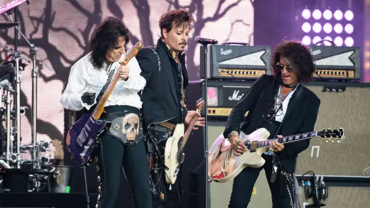 Quel groupe de rock Johnny Depp a-t-il cofondé en tant que guitariste ?