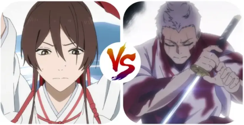 Jigokuraku : Sagiri VS Shion