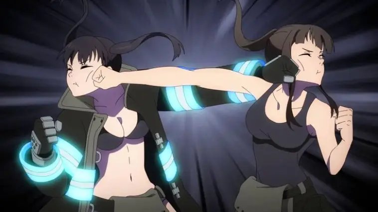 Fire Force : Maki Oze 🆚 Tamaki Kotatsu – Le Duel en Flammes