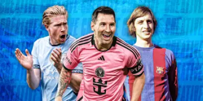 Test : De Bruyne vs Messi vs Cruyff — Découvrez votre profil
