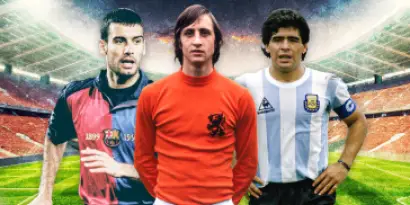 Quel style de football vous ressemble : Cruyff, Guardiola, Maradona