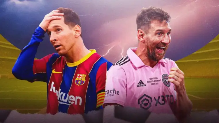 Comparatif : Messi au Barça ou Messi à l’Inter Miami