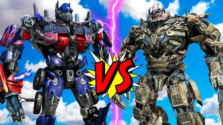 Découvre ton alignement : Optimus Prime vs Megatron