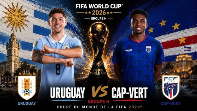 Uruguay vs Cabo Verde — Analyse et pronostics Coupe 2026