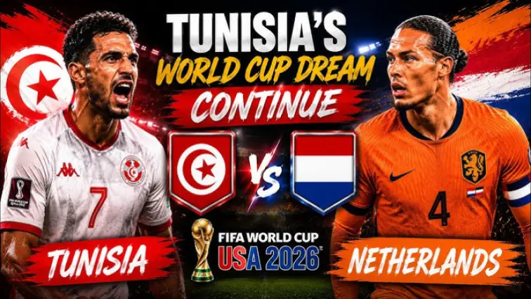 Quiz Coupe du Monde 2026 — Tunisie vs Hollande