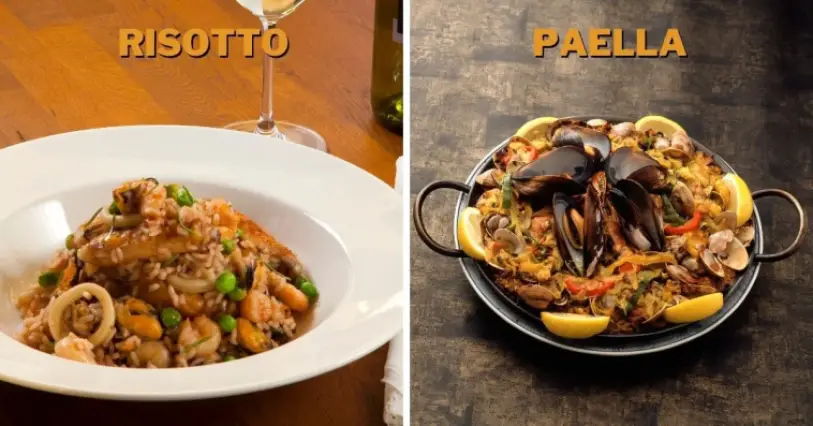 Quel Chef Sommeille en Vous : Paella ou Risotto ?
