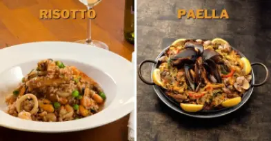 Quel Chef Sommeille en Vous : Paella ou Risotto ?