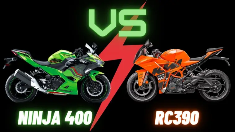Test rapide : KTM RC 390 vs Kawasaki Ninja 400