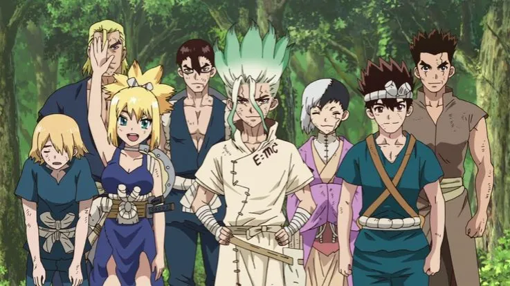 Quel personnage possède des talents d'illusionniste et de manipulation dans "Dr. Stone" ?