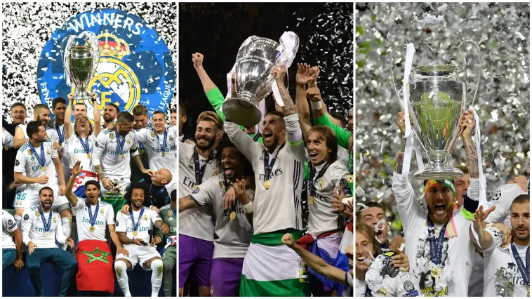 Qui a été le manager du Real Madrid lors  de trois victoires consécutives en Ligue des champions entre 2016 et 2018 ?