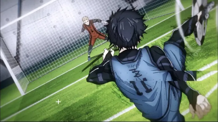 Quelle technique spéciale de tir est introduite dans Blue Lock, permettant au ballon de changer de trajectoire de manière imprévisible ?