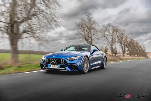 Quelle est la particularité du toit de la SL-Class ?