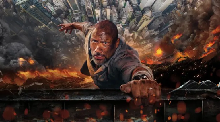Quel est le nom du personnage que Dwayne Johnson a joué dans le film "Skyscraper" où il doit sauver sa famille d'un incendie dans un gratte-ciel ?