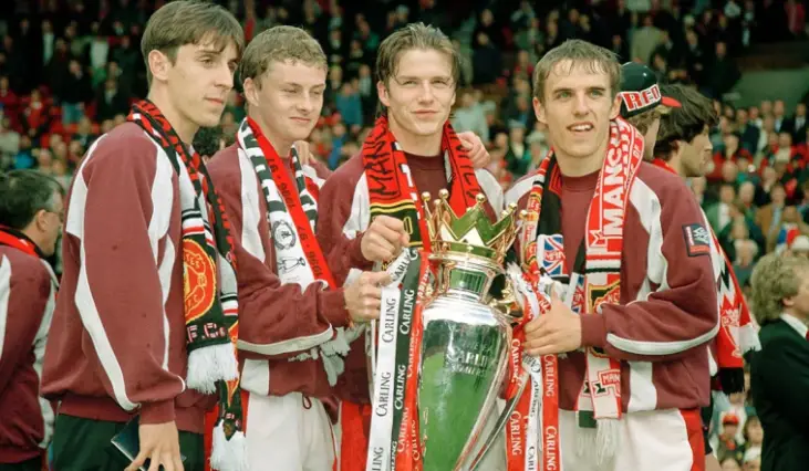 Combien de fois David Beckham a-t-il remporté la Premier League avec Manchester United ?