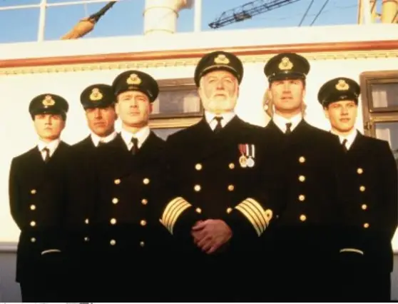 Quelle est la nationalité de l'équipage du Titanic dans le film ?