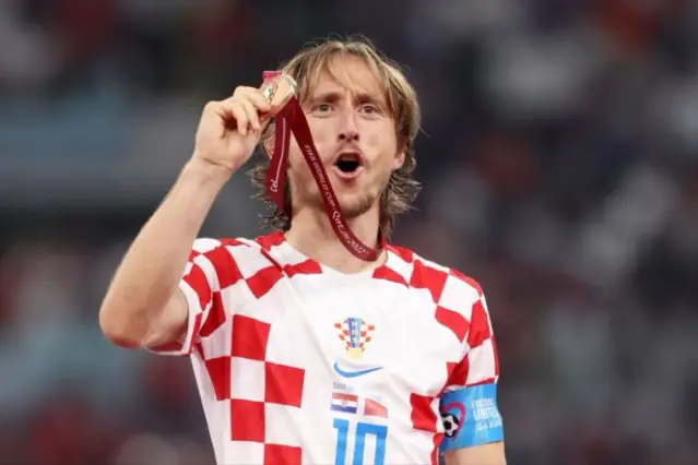 Combien de fois Luka Modrić a-t-il été élu meilleur joueur croate de l'année ?