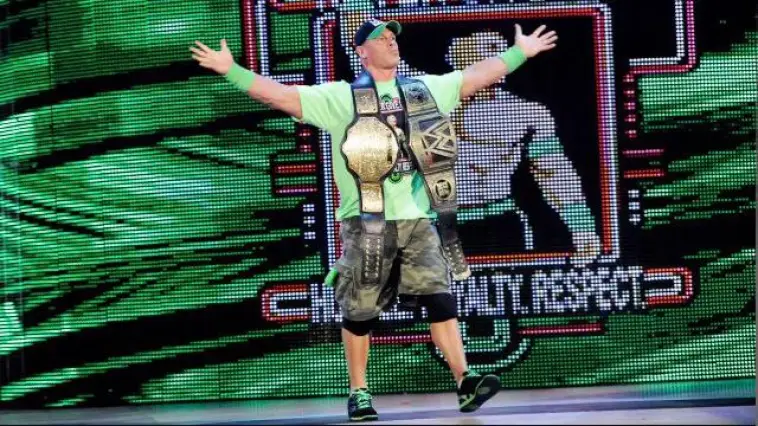  Quel est le nom du premier titre majeur remporté par John Cena à la WWE ?