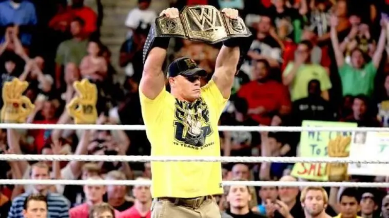 En quelle année John Cena a-t-il remporté son premier championnat de la WWE ?