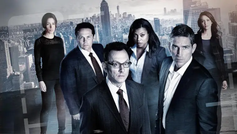 Qui sont les deux personnages principaux de la série "Person of Interest" ?