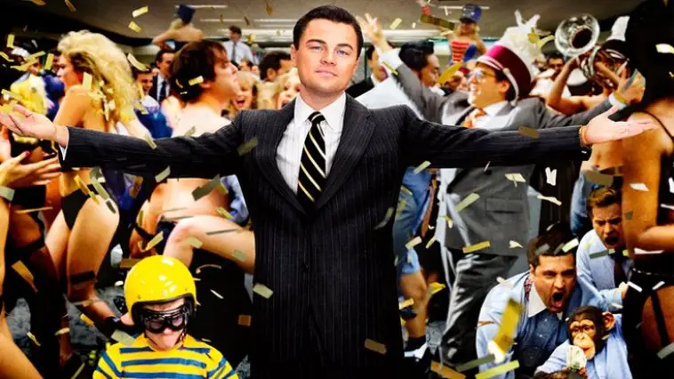 Qui a réalisé le film "The Wolf of Wall Street" dans lequel DiCaprio joue le rôle de Jordan Belfort ?
