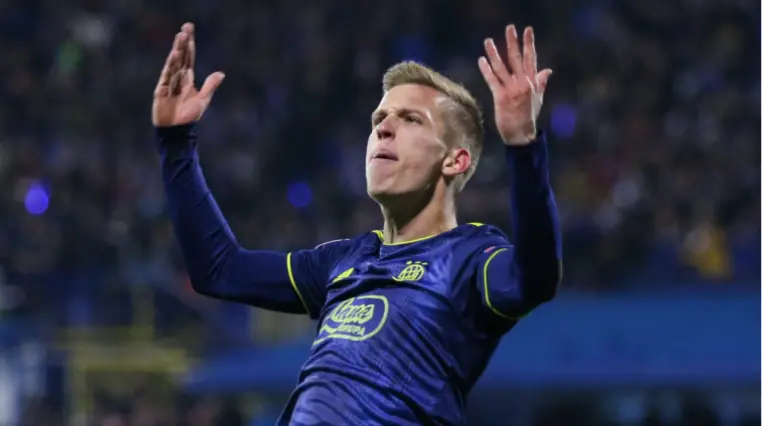 En quelle année Dani Olmo a-t-il rejoint le Dinamo Zagreb ?