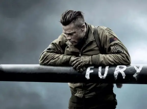 Quelle guerre mondiale est au centre du film "Fury" (2014) dans lequel Brad Pitt a joué ?