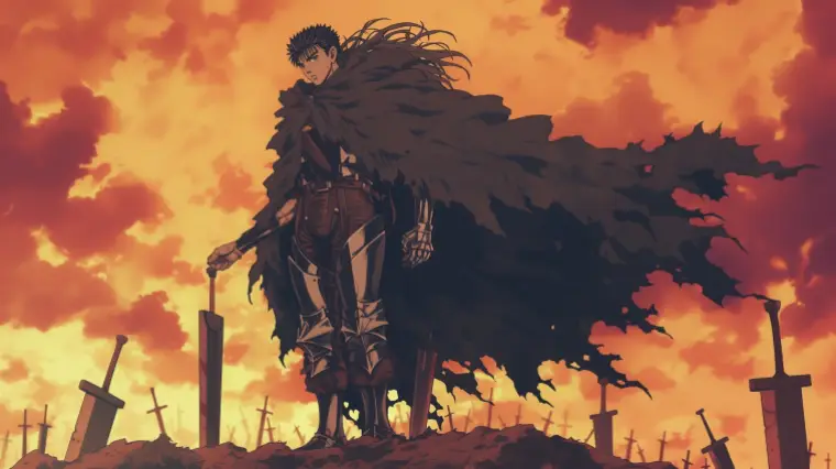 Quel est le surnom de Guts en raison de son insatiable soif de combat ?