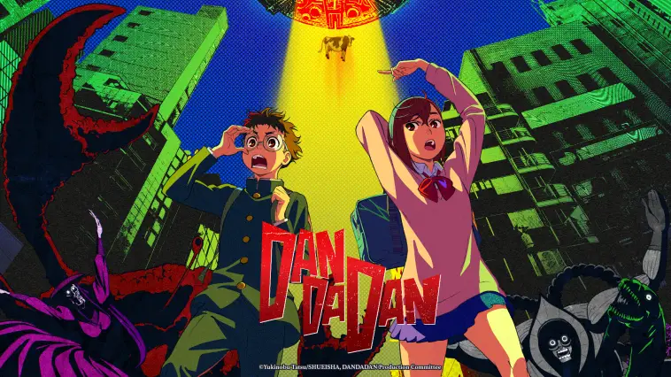 Quel personnage de l'équipe Dandadan es-tu ? Découvre si tu es Okarun, Momo, Aira ou Jiji !