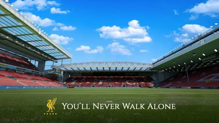 Quel est le nom du stade de Liverpool FC ?