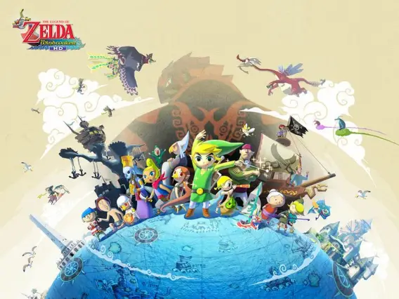 Dans "The Legend of Zelda: The Wind Waker", comment Link navigue-t-il entre les îles ?