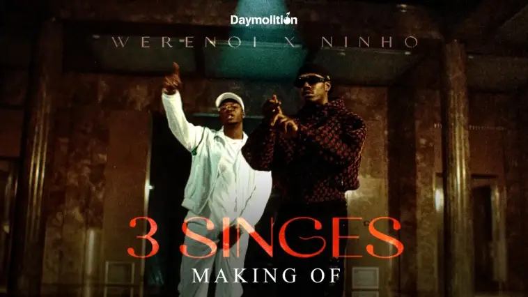 Avec quel autre rappeur populaire Werenoi a-t-il collaboré sur le morceau “3 Singes” ?