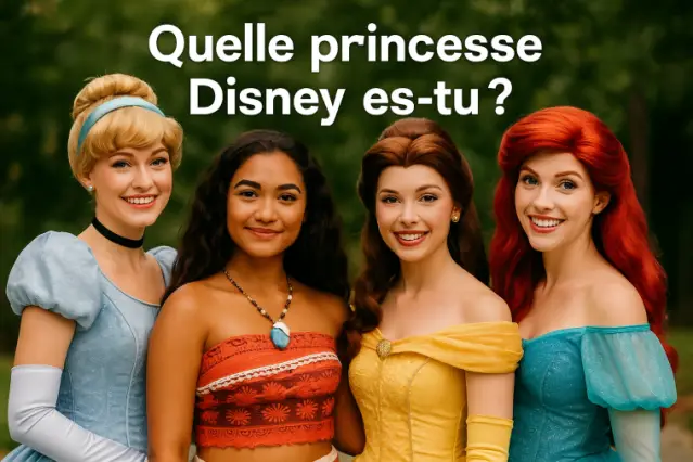 Quelle princesse Disney es-tu ? 👑