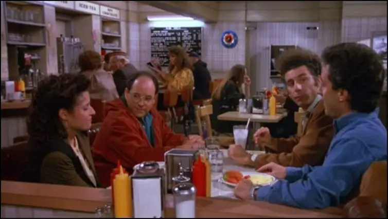 Quel est le nom du café où les personnages de la série se retrouvent fréquemment ?