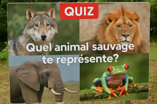 Quel animal sauvage te représente vraiment ?