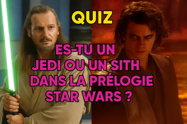 Es-tu un Jedi ou un Sith dans la prélogie Star Wars ?