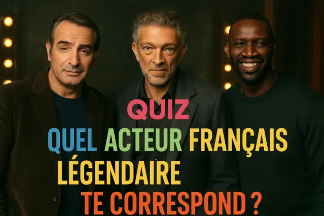 Quel acteur français légendaire te correspond ?