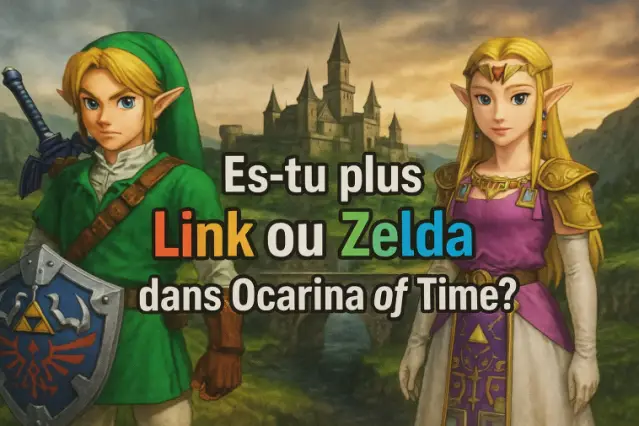 Es-tu plus Link ou Princesse Zelda dans Ocarina of Time ?
