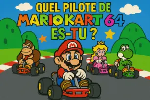 Quel pilote de Mario Kart 64 es-tu ?