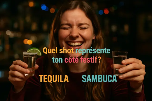 Quel shot es-tu ? Tequila ou Sambuca