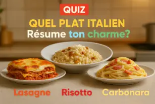 Quel plat italien résume ton charme ?