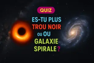Es-tu plus trou noir ou galaxie spirale ?