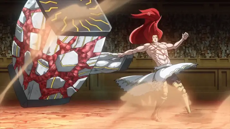 Quel guerrier historique célèbre affronte Thor dans l'arène du Ragnarok ?