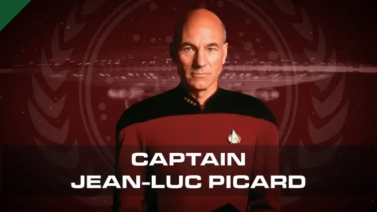 Quelle série Star Trek met en scène Captain Jean-Luc Picard à bord de l'USS Enterprise-D ?