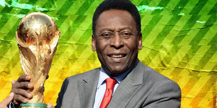 Combien de fois Pelé a-t-il remporté la Coupe du Monde de la FIFA au total ?