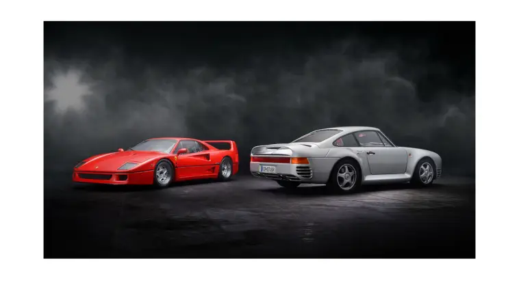 Ferrari F40 vs Porsche 959 : Quel mythe automobile es-tu ?