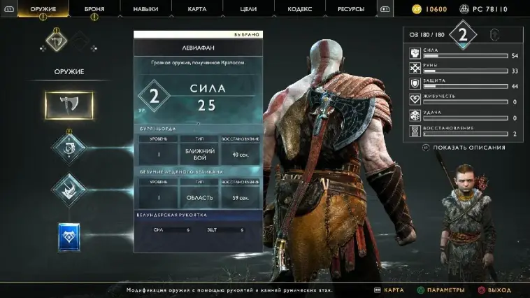 Quel est le nom de l'atelier dans lequel Kratos forge ses armes et améliore son équipement dans le dernier God of War ?